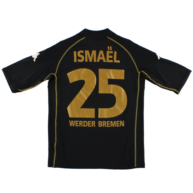 2003-04 Werder Bremen Third Shirt Ismael #25 M Football Shirt