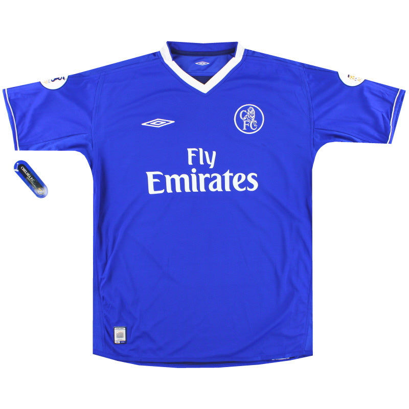 2003-05 Chelsea Umbro 'Asia Cup' Home Shirt *w/tags* L Football Shirt