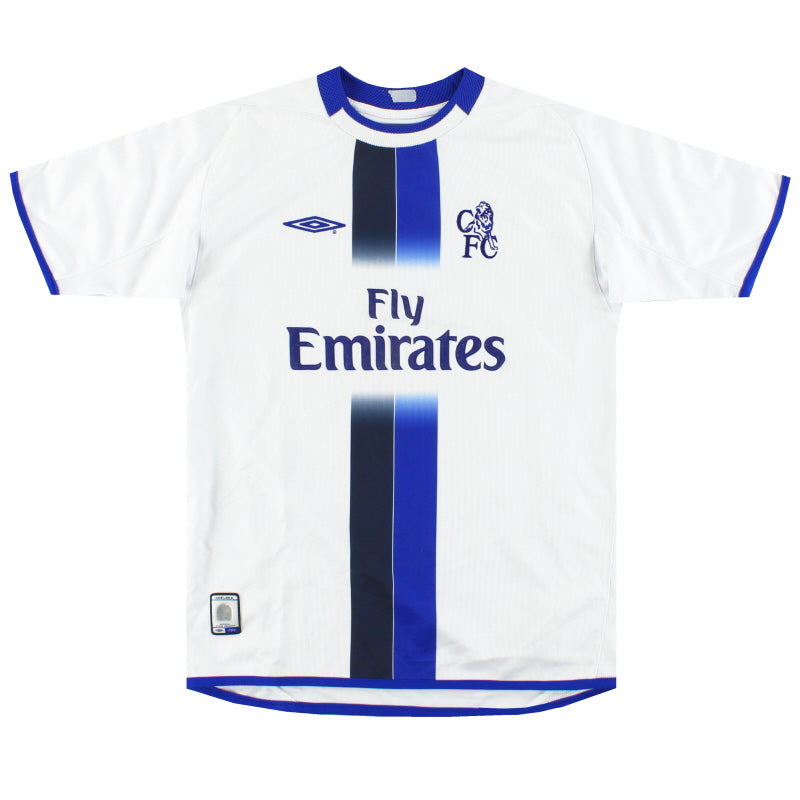2003-05 Chelsea Umbro Away Shirt L.Boys Football Shirt