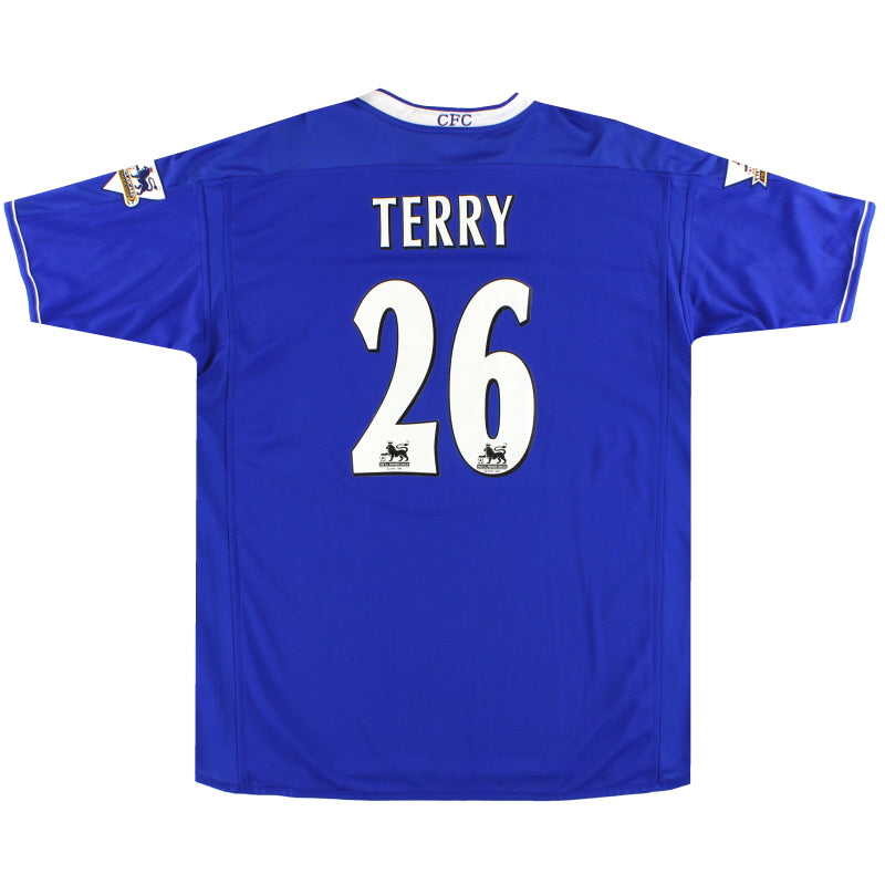 2003-05 Chelsea Umbro Home Shirt Terry #26 *As New* XL Football Shirt