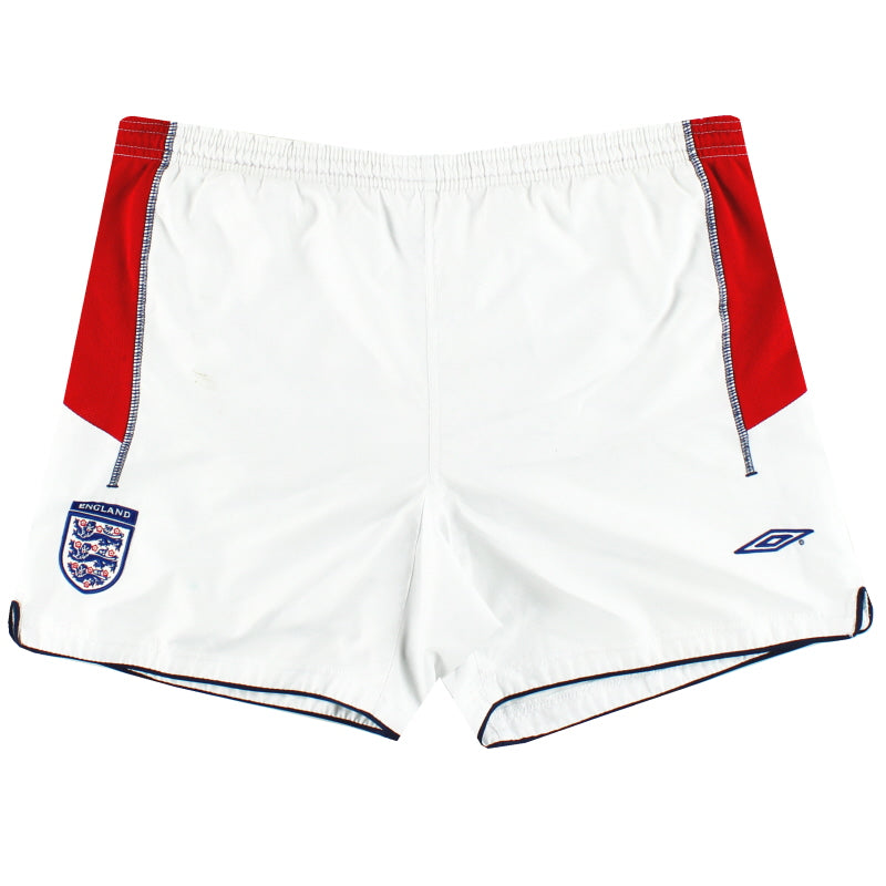 2003-05 England Umbro Away Shorts L Football Shorts