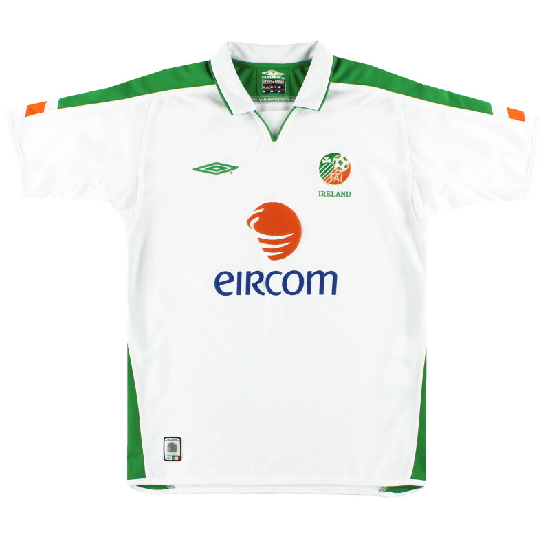 2003-05 Ireland Umbro Away Shirt M Football Shirt