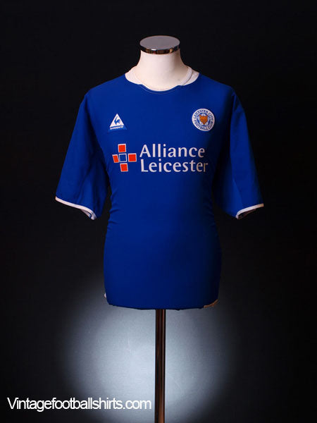 2003-05 Leicester City Home Shirt L Football Shirt