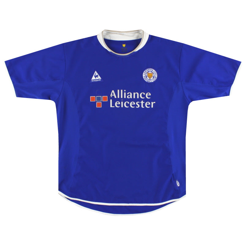 2003-05 Leicester City Le Coq Sportif Home Shirt XL Football Shirt