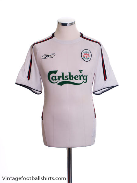 2003-05 Liverpool Away Shirt M Football Shirt