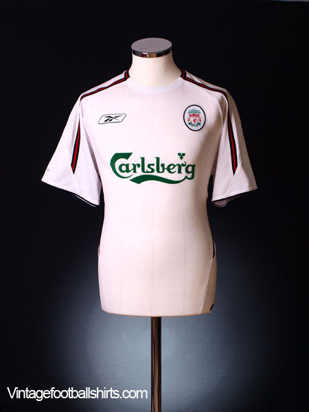2003-05 Liverpool Away Shirt L Football Shirt