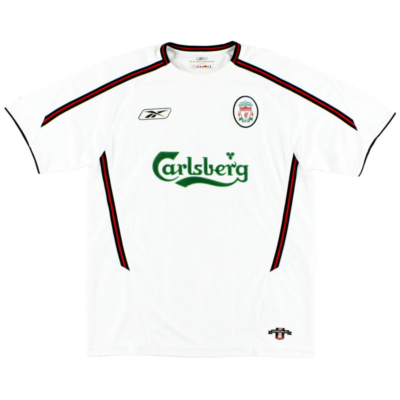 2003-05 Liverpool Reebok Away Shirt M Football Shirt