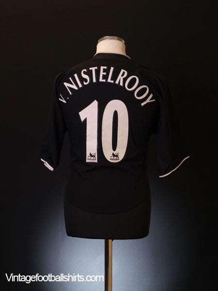 2003-05 Manchester United Away Shirt v.Nistelrooy #10 L Football Shirt
