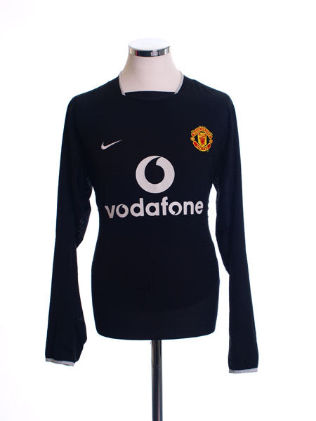 2003-05 Manchester United Away Shirt L/S S Football Shirt