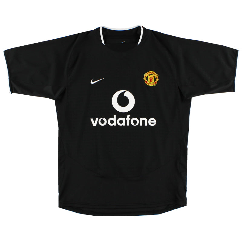 2003-05 Manchester United Away Shirt L.Boys Football Shirt