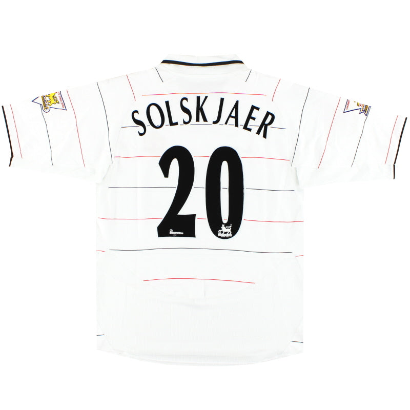 2003-05 Manchester United Nike Third Shirt Solskjaer #20 XL Football Shirt