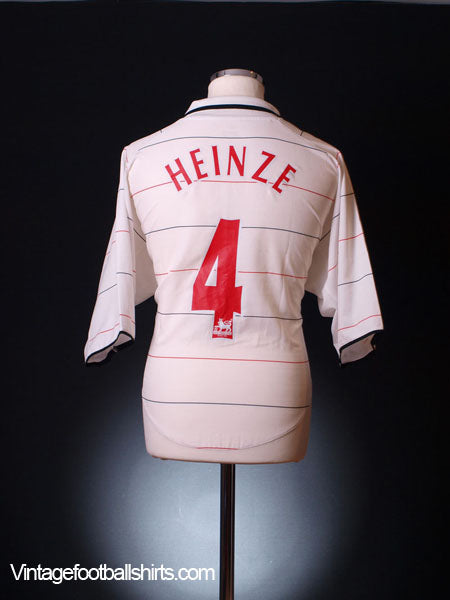 2003-05 Manchester United Third Shirt Heinze #4 XXL Football Shirt