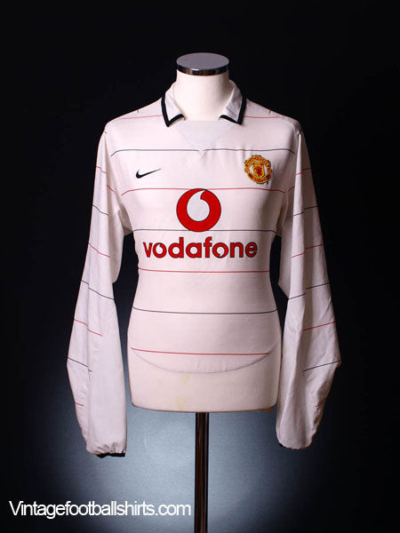 2003-05 Manchester United Third Shirt L/S L Football Shirt