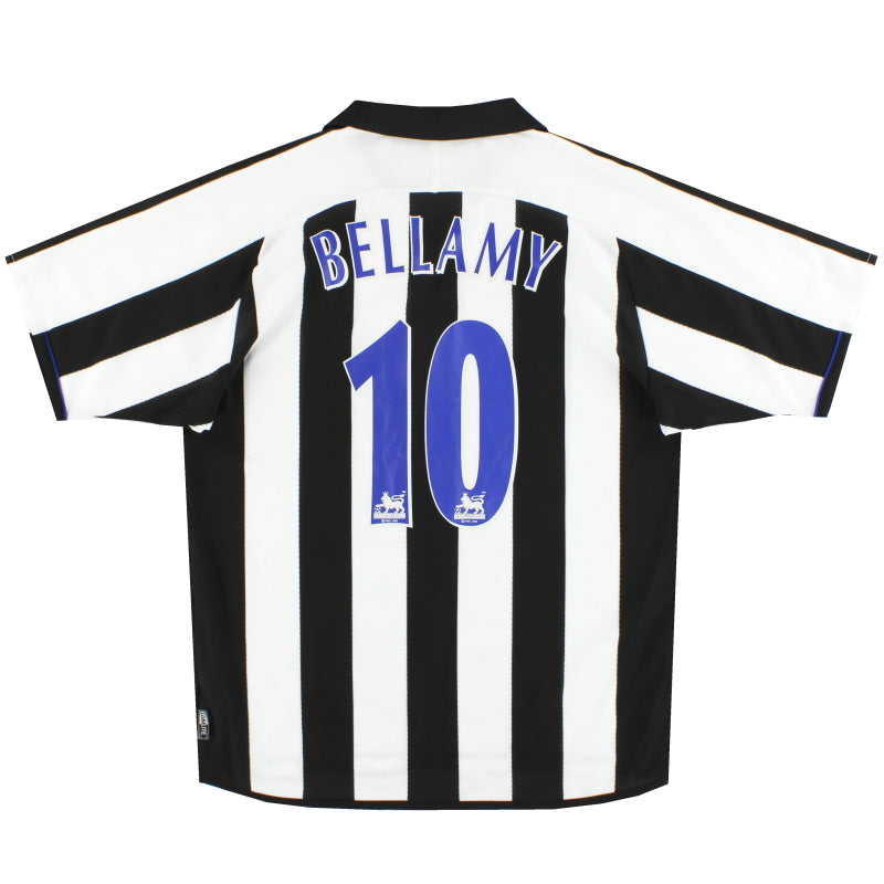 2003-05 Newcastle adidas Home Shirt Bellamy #10 M Football Shirt