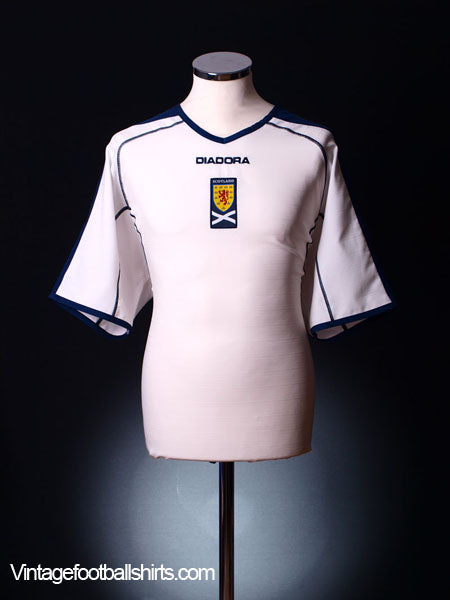 2003-05 Scotland Away Shirt M Football Shirt