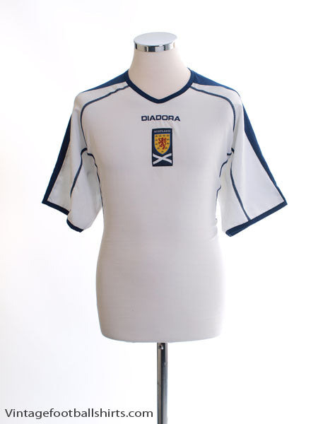 2003-05 Scotland Away Shirt M Football Shirt