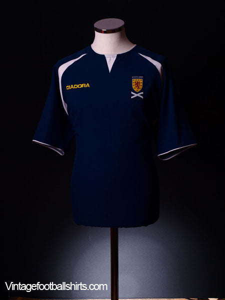2003-05 Scotland Home Shirt M Football Shirt