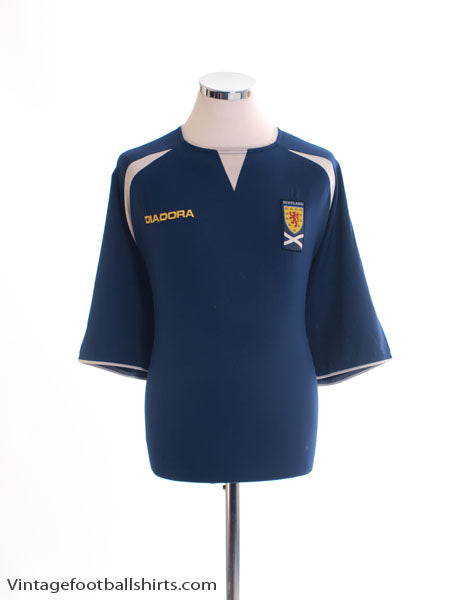 2003-05 Scotland Home Shirt XL Football Shirt