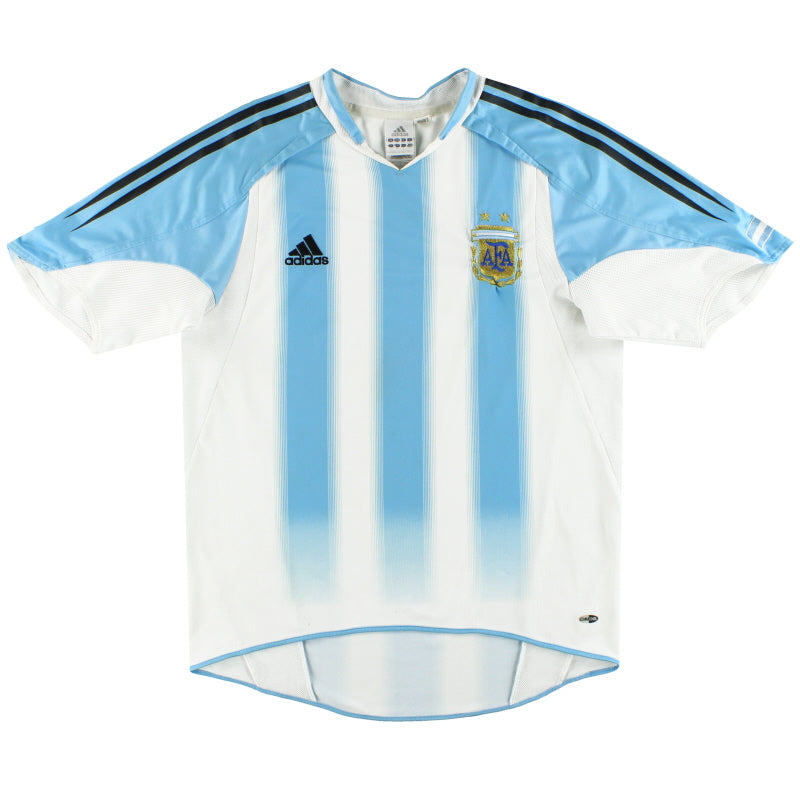 2004-05 Argentina adidas Home Shirt L Football Shirt