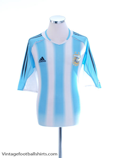 2004-05 Argentina Home Shirt L Football Shirt