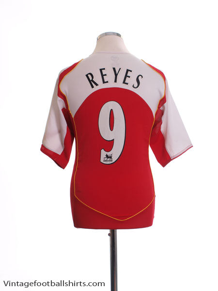 2004-05 Arsenal Home Shirt Reyes #9 M Football Shirt