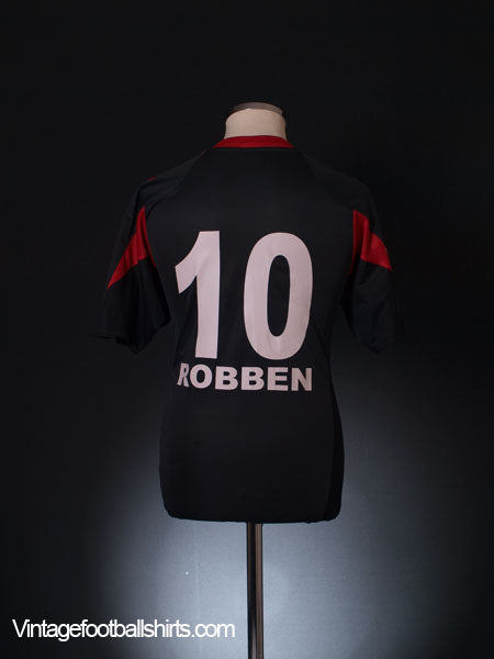 2004-05 Bayern Munich Champions League Shirt Robben #10 S Football Shirt