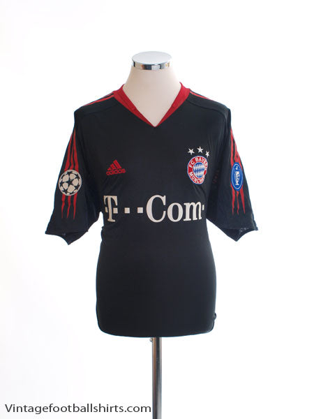 2004-05 Bayern Munich Champions League Shirt M Football Shirt