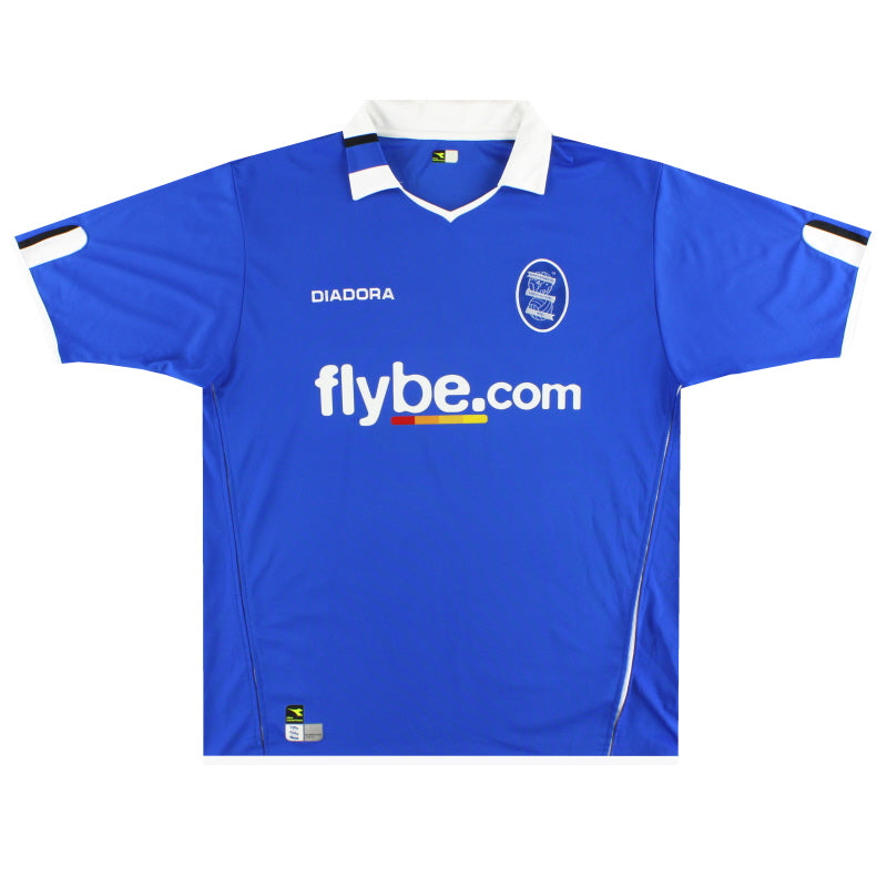 2004-05 Birmingham Diadora Home Shirt L Football Shirt