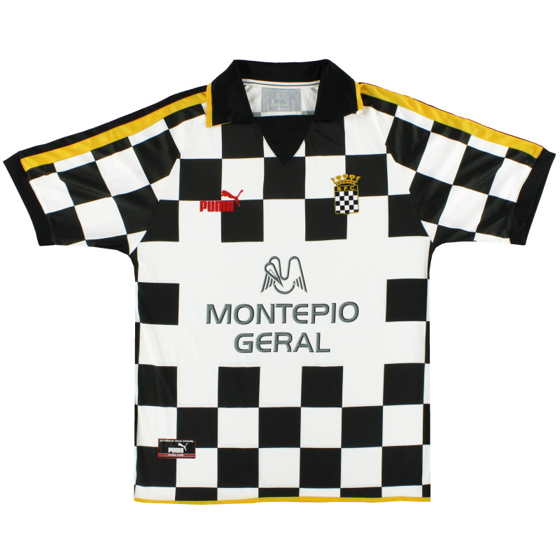 2004-05 Boavista Puma Home Shirt L Football Shirt