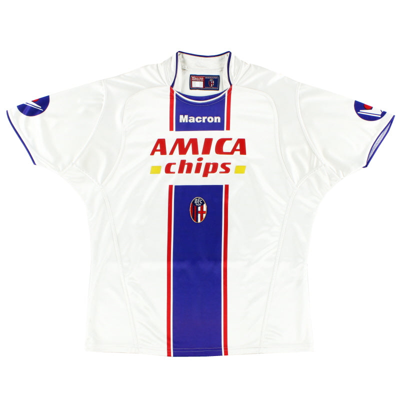 2004-05 Bologna Away Shirt L Football Shirt