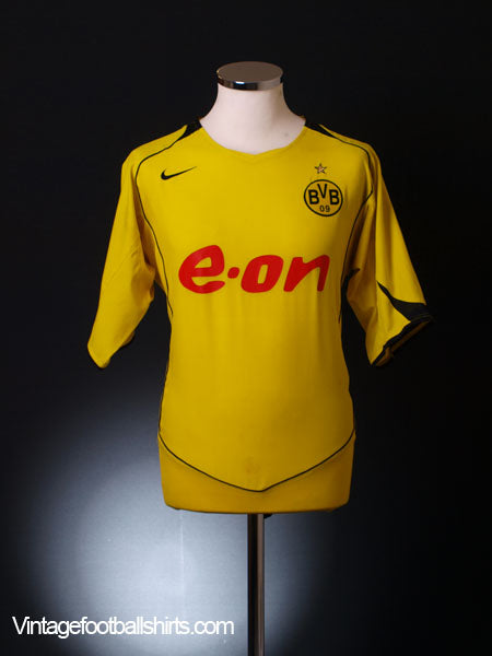 2004-05 Borussia Dortmund Home Shirt L Football Shirt