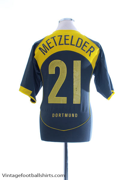 2004-05 Borussia Dortmund Third Shirt Metzelder #21 M Football Shirt