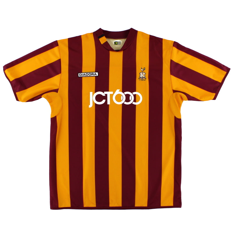 2004-05 Bradford City Home Shirt XL Football Shirt