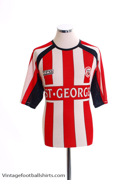 2004-05 Brentford Home Shirt L Football Shirt
