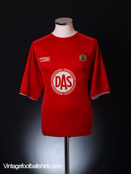 2004-05 Bristol City Home Shirt *Mint* L Football Shirt