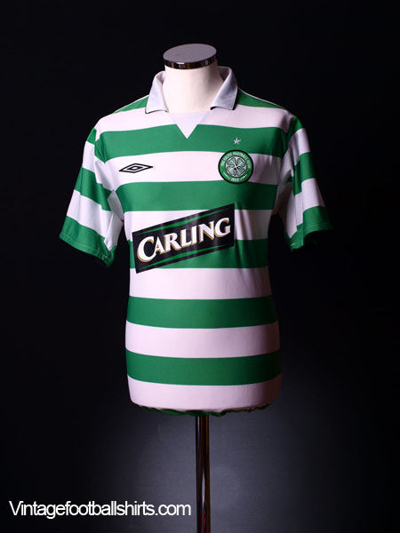 2004-05 Celtic Home Shirt *Mint* L Football Shirt