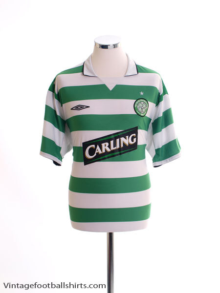 2004-05 Celtic Home Shirt L Football Shirt
