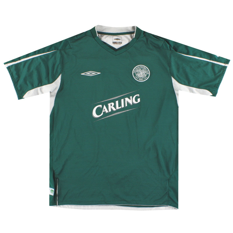 2004-05 Celtic Umbro Away Shirt L Football Shirt