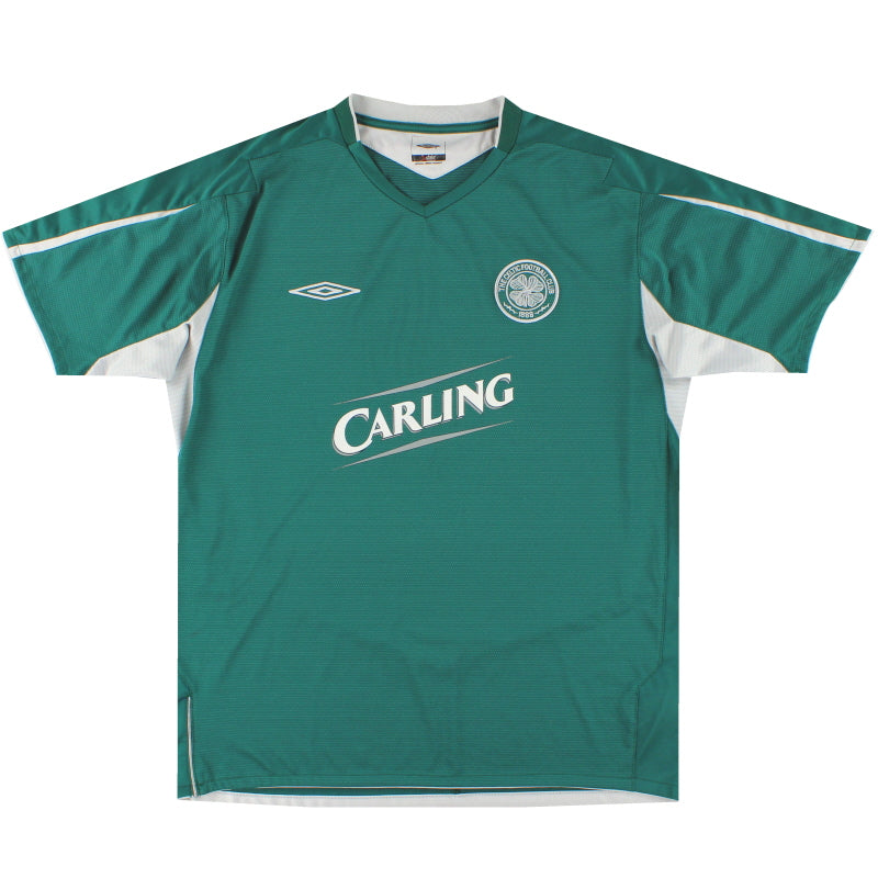 2004-05 Celtic Umbro Away Shirt S Football Shirt