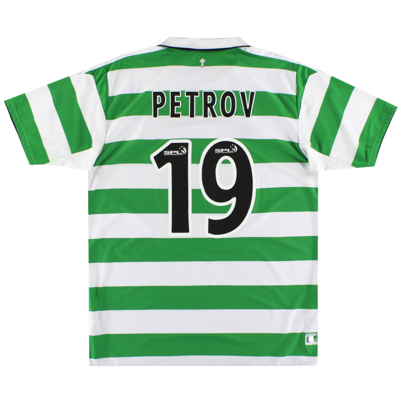 2004-05 Celtic Umbro Home Shirt Petrov #19 L Football Shirt