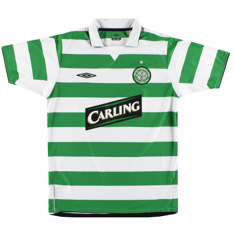 2004-05 Celtic Umbro Home Shirt M Football Shirt