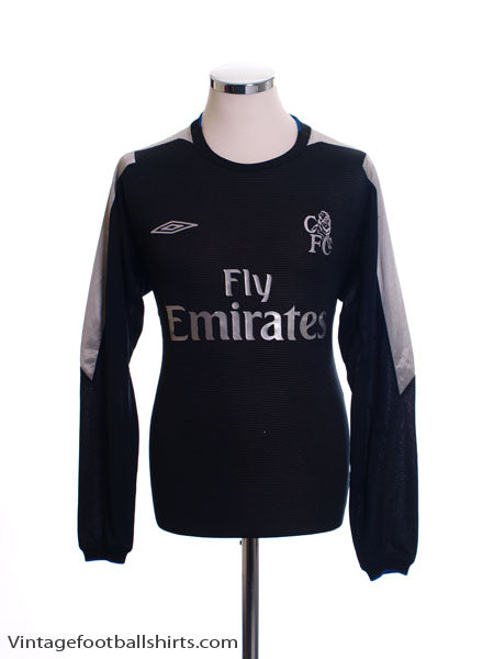 2004-05 Chelsea Away Shirt L/S M Football Shirt