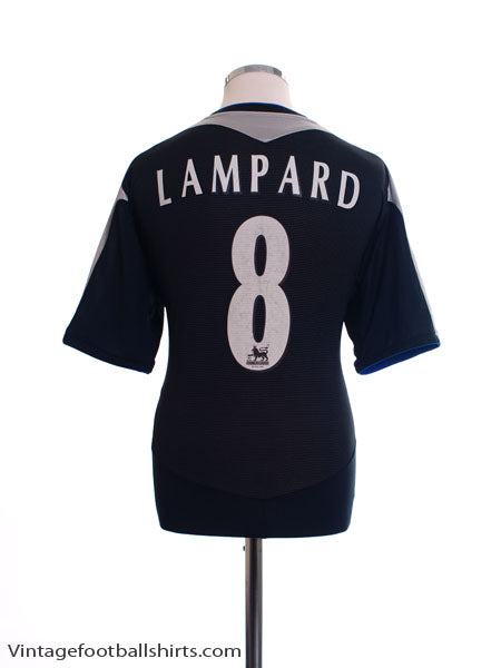 2004-05 Chelsea Away Shirt Lampard #8 XL Football Shirt