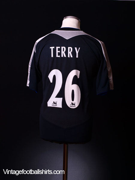 2004-05 Chelsea Away Shirt Terry #26 L Football Shirt