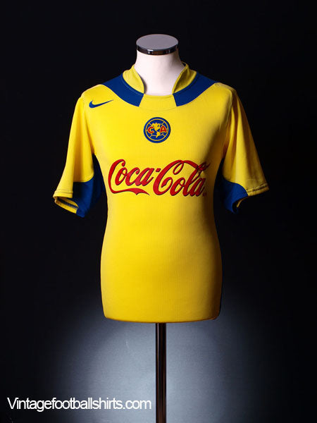 2004-05 Club America Home Shirt S Football Shirt