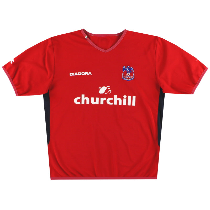 2004-05 Crystal Palace Diadora Training Shirt L Training Shirt