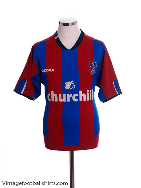 2004-05 Crystal Palace Home Shirt S Football Shirt