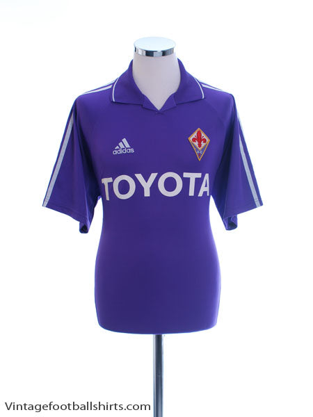 2004-05 Fiorentina Home Shirt L Football Shirt