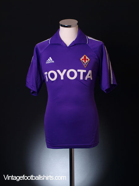 2004-05 Fiorentina Home Shirt S Football Shirt
