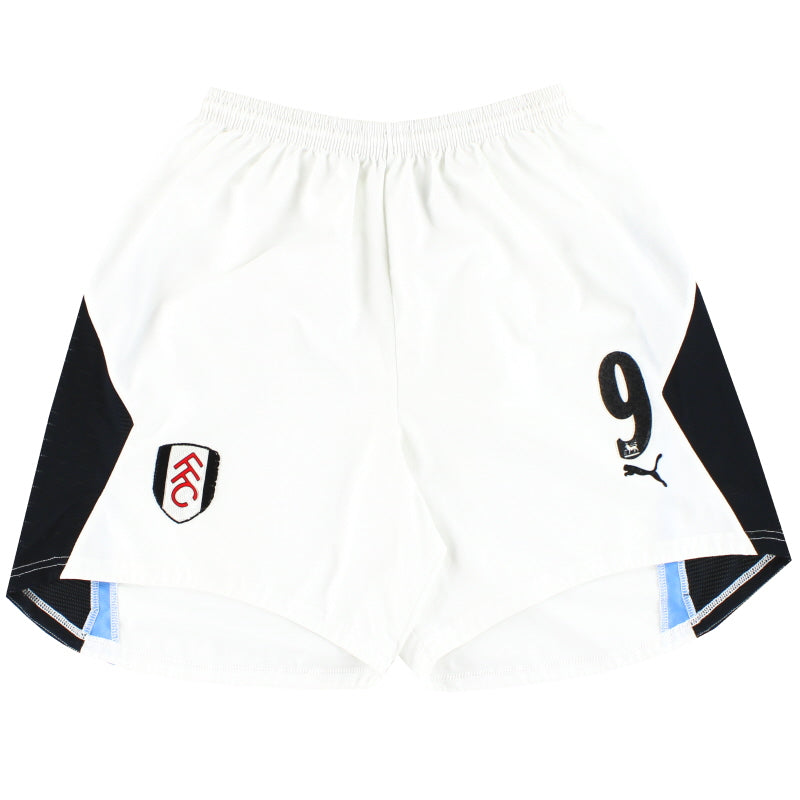 2004-05 Fulham Puma Player Issue Away Shorts #9 XL Football Shorts